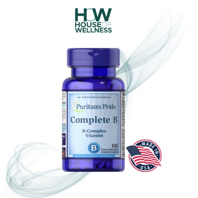 Puritan vit B Complex isi 100 tablet