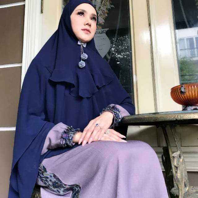 Gamis Ixia by Amily Set Hijab