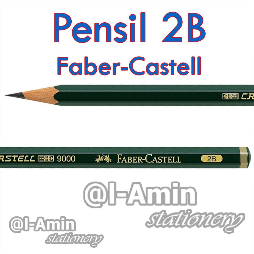 

FABER CASTELL Pensil 2B / Pensil Ujian