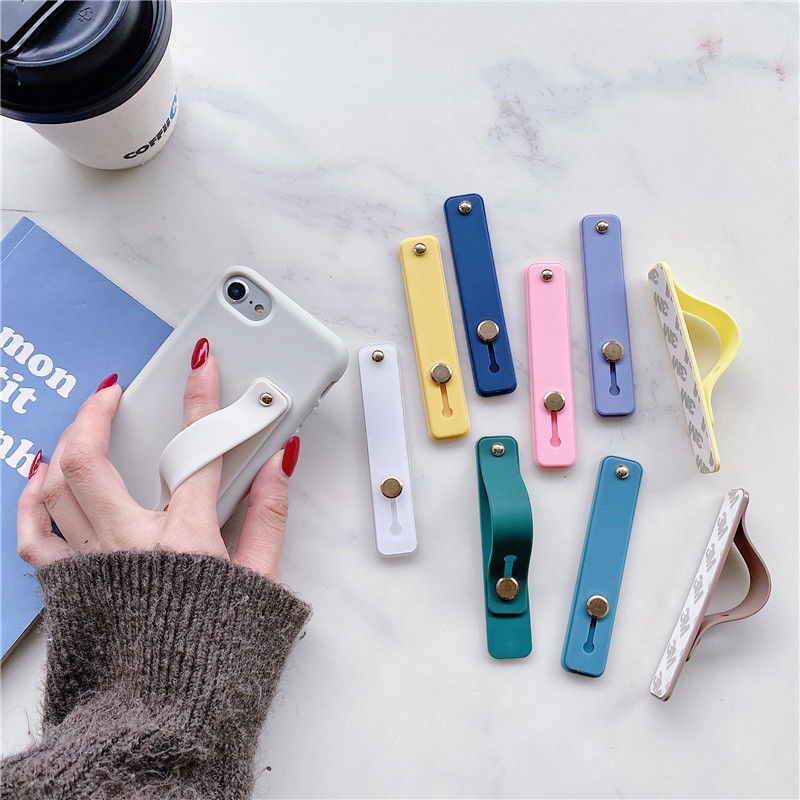 Silicone Phone Holder Stand Universal Strap Bracket For iphone android AH032 - ACS