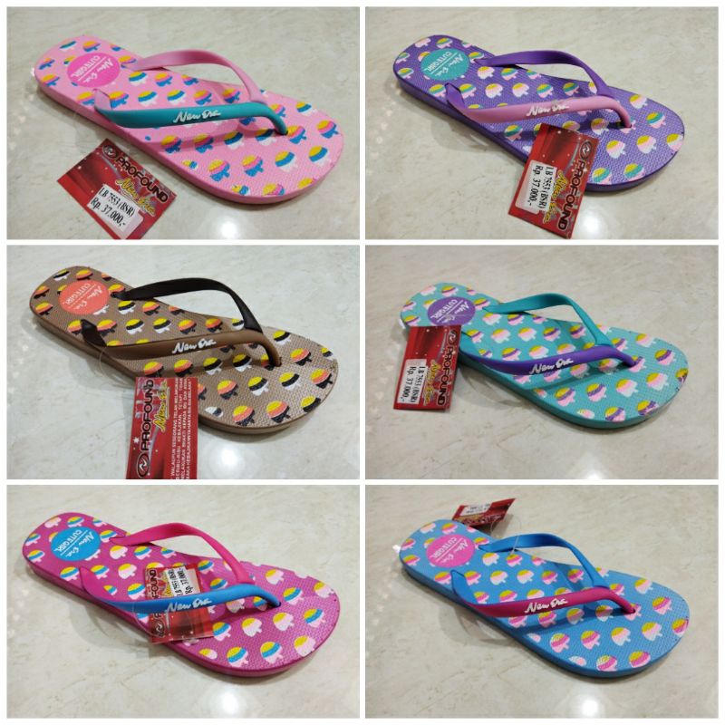 Sandal Jepit Karet Jelly Wanita New Era