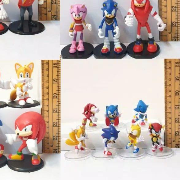 ♫ Sonic The Hedgehog Figure Mainan Pajangan ✮