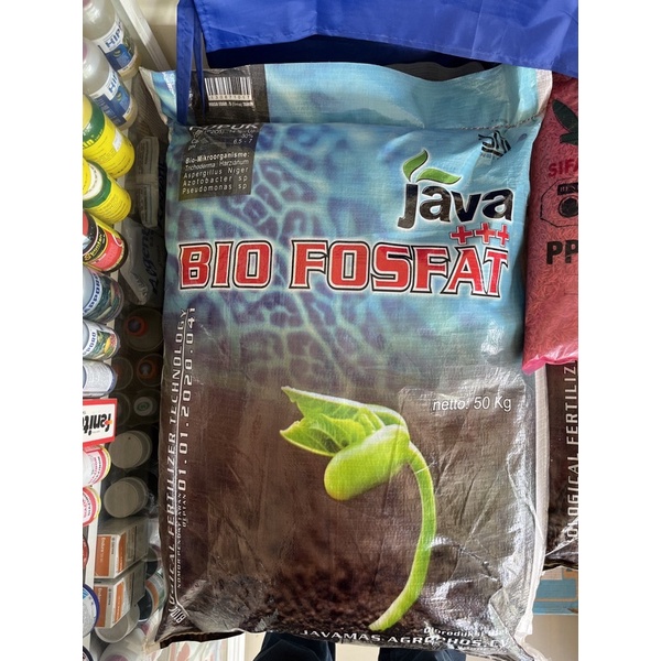 Bio Fosfat Javamas Pupuk Fosfat Alam 50kg
