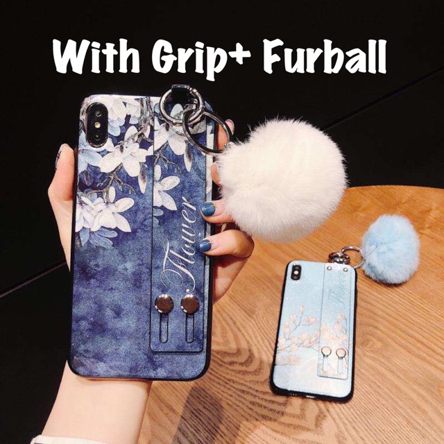 Flower Case iPhone Oppo Vivo Xiaomi Samsung J2 Pro J2 J5 J7 Prime Realme 7 6 5 3 2 Pro Oppo A52 A31