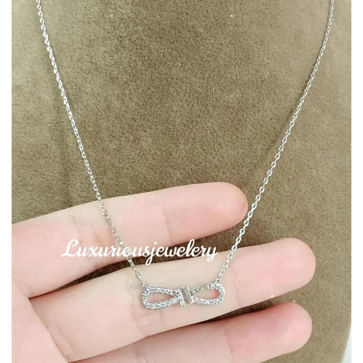 Kalung Rhodium fashion simple elegant