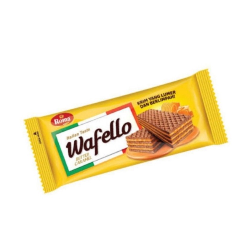 

Roma wafello caramel satuan