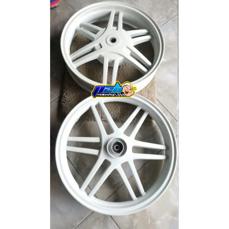 velg yamaha model spin 215/250 ring 14 untuk mio sporty/smile, mio soul, fino karbu, mio j, soul gt