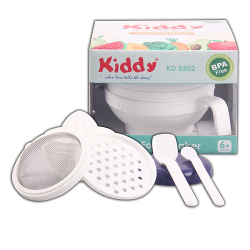 Food Maker MPASI baby Set 7 in 1 Kiddy / perlengkapan MPASI  (8502) #drpstore