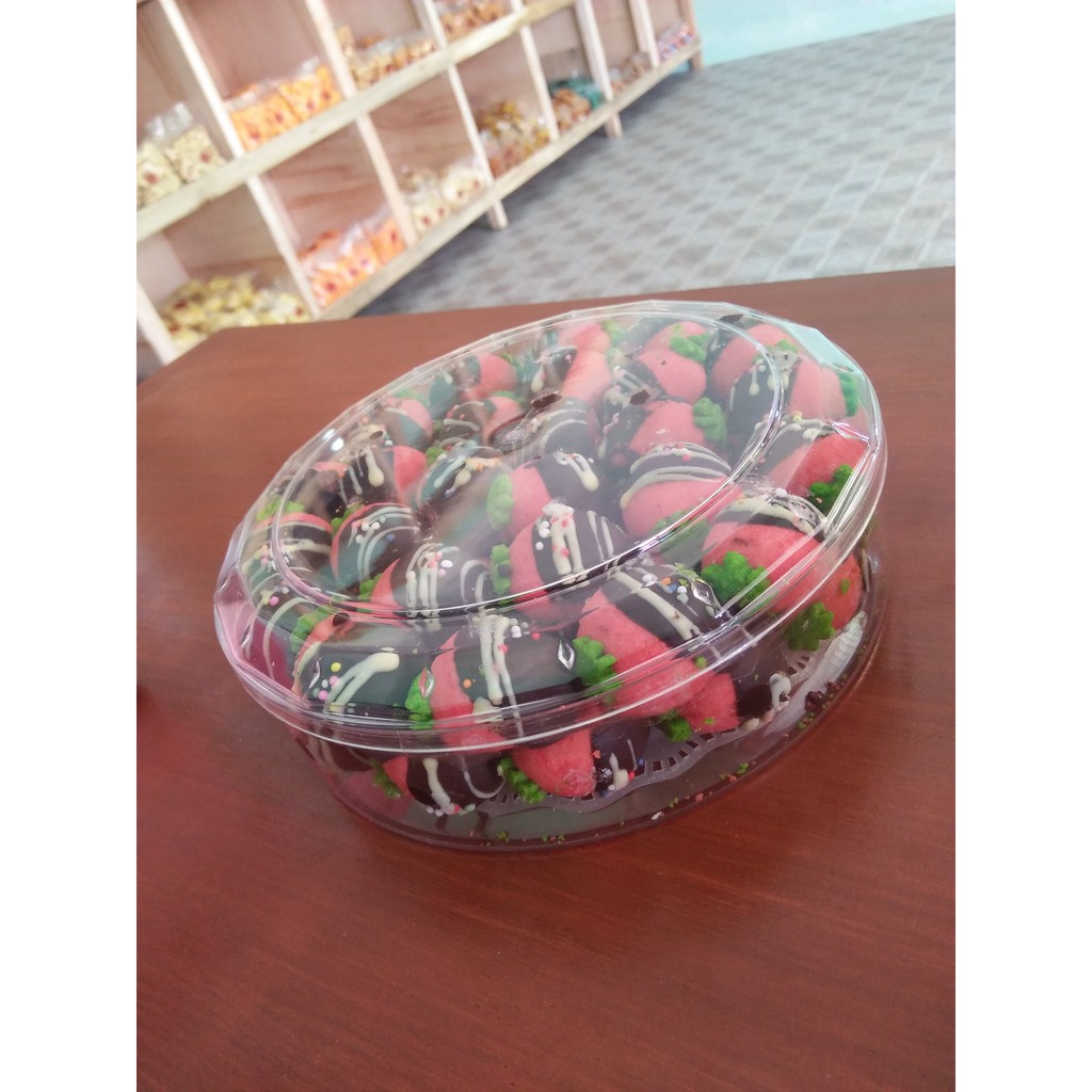 

Kue Toples strawbery