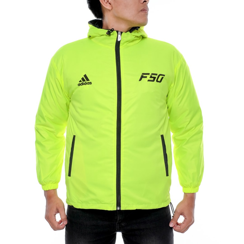 Jaket Parasut Adidas F50 Tracker Olahraga