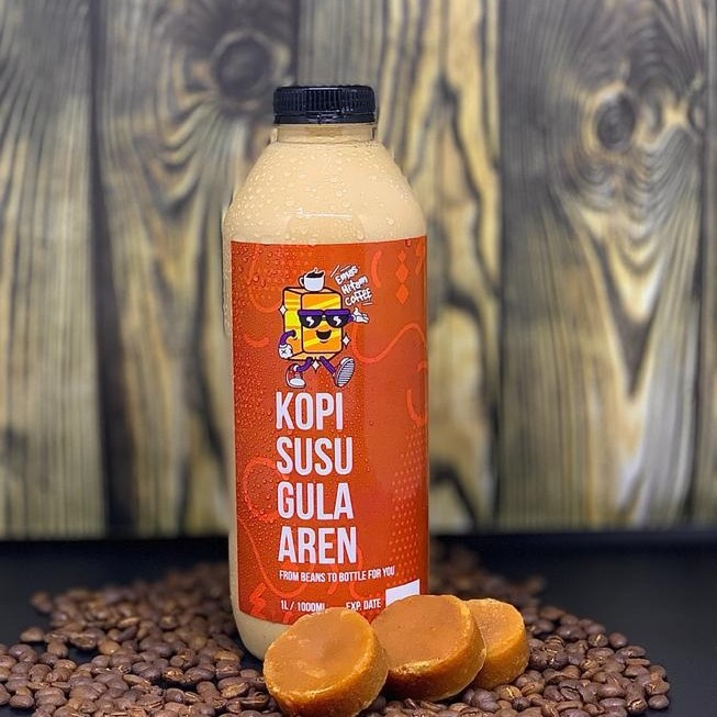 

Kopi Susu Gula Aren 1 Liter khusus kurir instant & same day