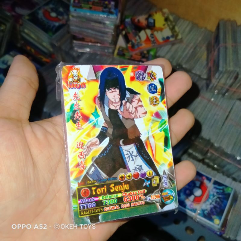 1 pak kartu Naruto isi 25 pcs