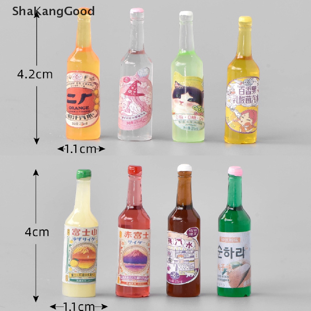 Skid 5Pcs Miniatur Botol Wine Dekorasi Rumah Boneka 1 / 12