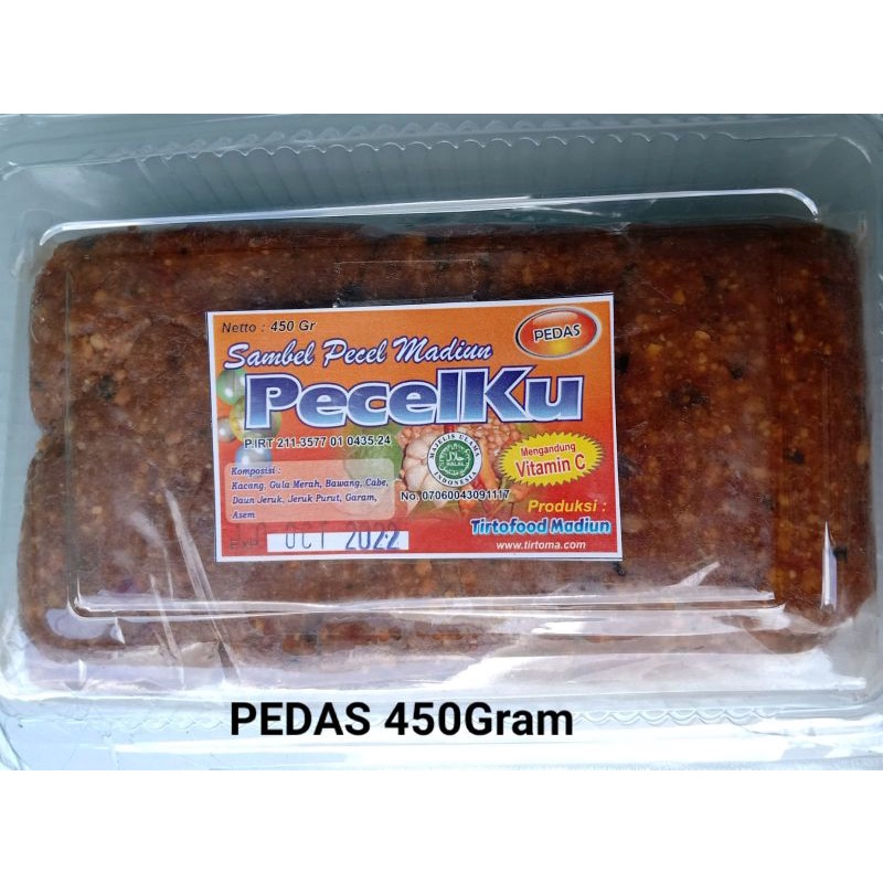 

Sambel pecel madiun PECELKU 450 grm