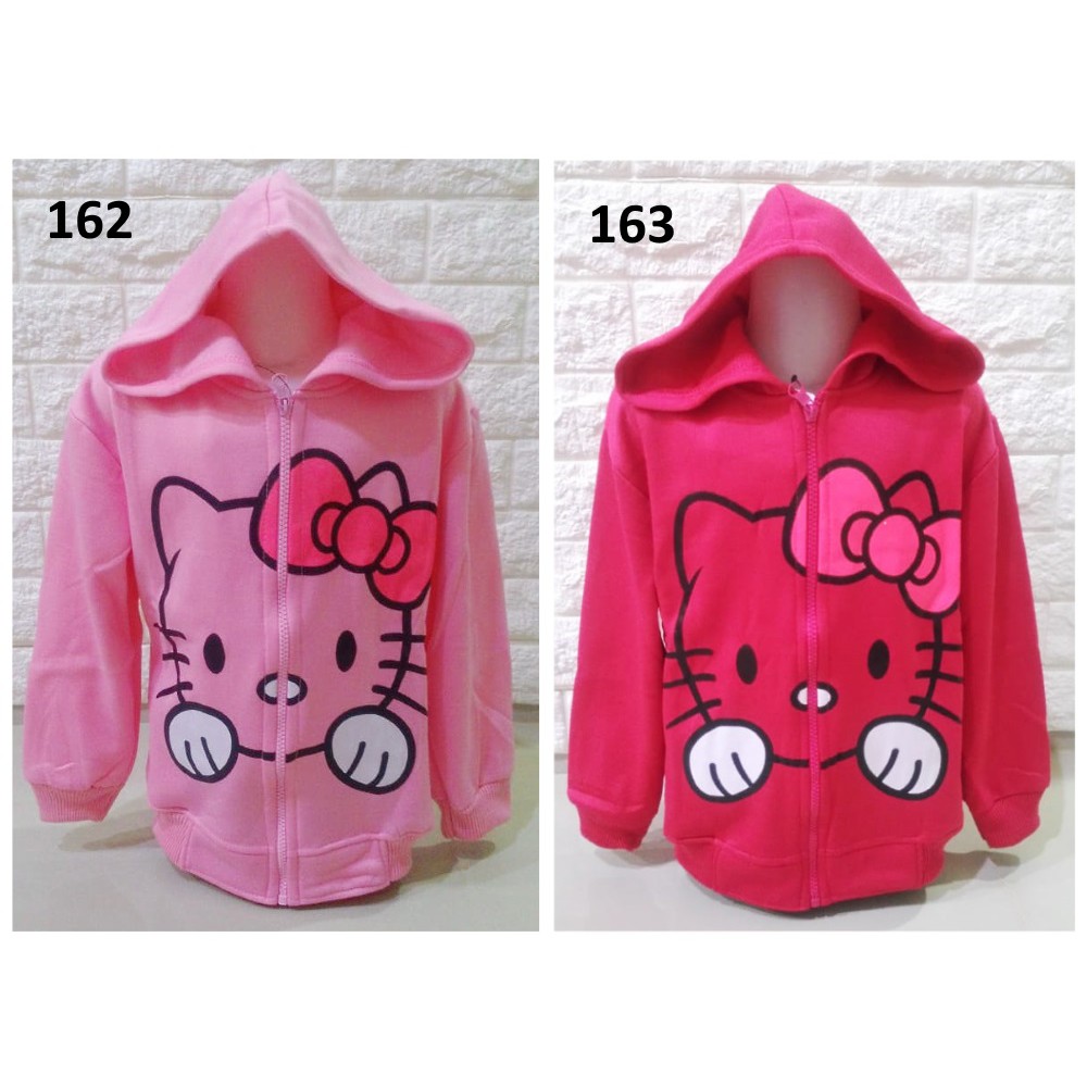 Jaket Anak Hello Kitty Face - JKKD162 - JKKD163