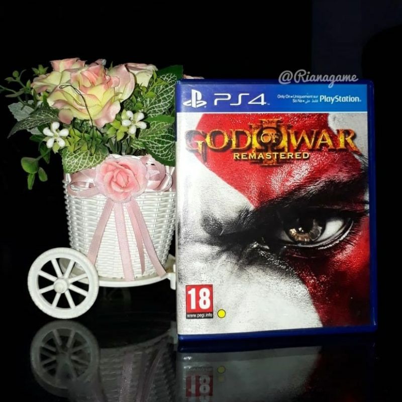 BD Kaset PS4 God Of War 3 Remastered Game Playstation 4 Bekas Second