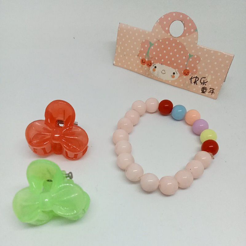 ACC#1 Accesories Jepit dan Gelang Anak Monte Bagus Import