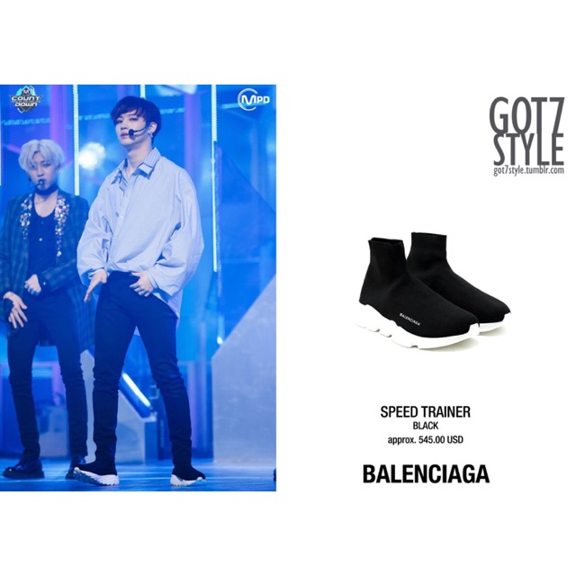 Sepatu *Balenciaga Speed Trainer*, mirip ori 1:1