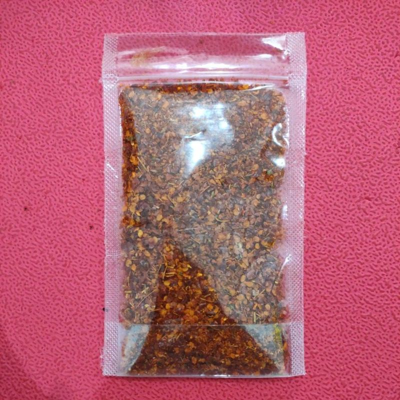 

Cabe Kering Bubuk Kasar Hot Jeletot