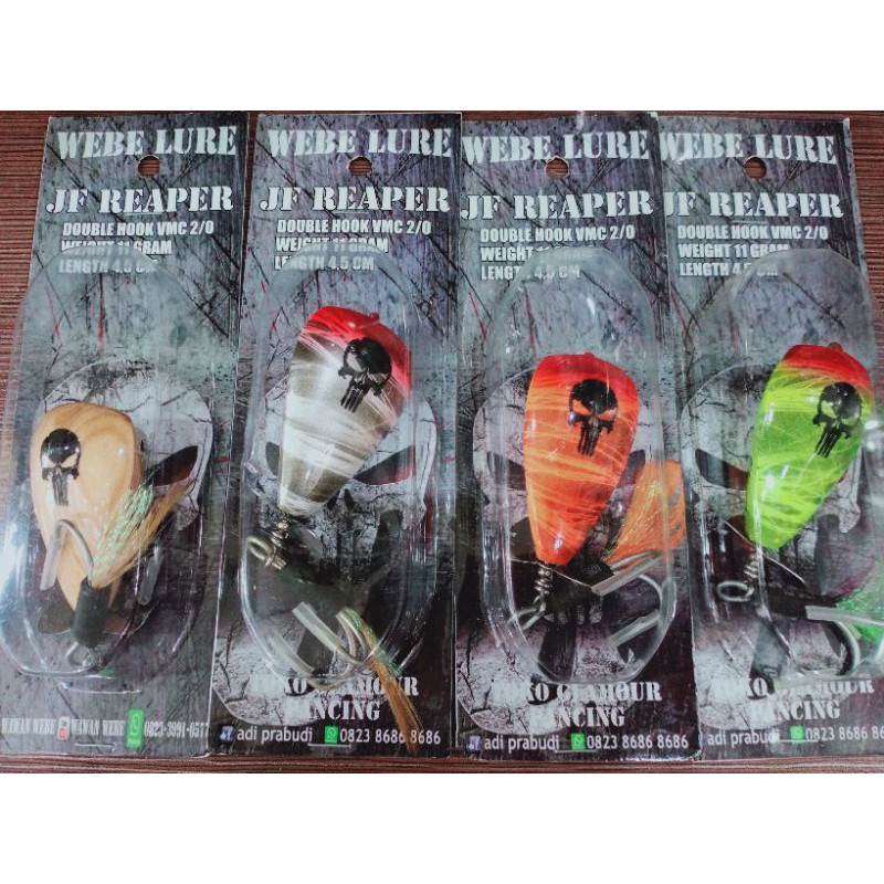 JUMP FROG REAPER WEBE LURE / JF WEBE LURE