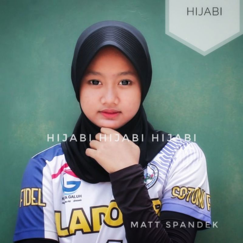 Hijab Instan Sport Linear Daily Volly Basket Sepeda Kerudung Olahraga