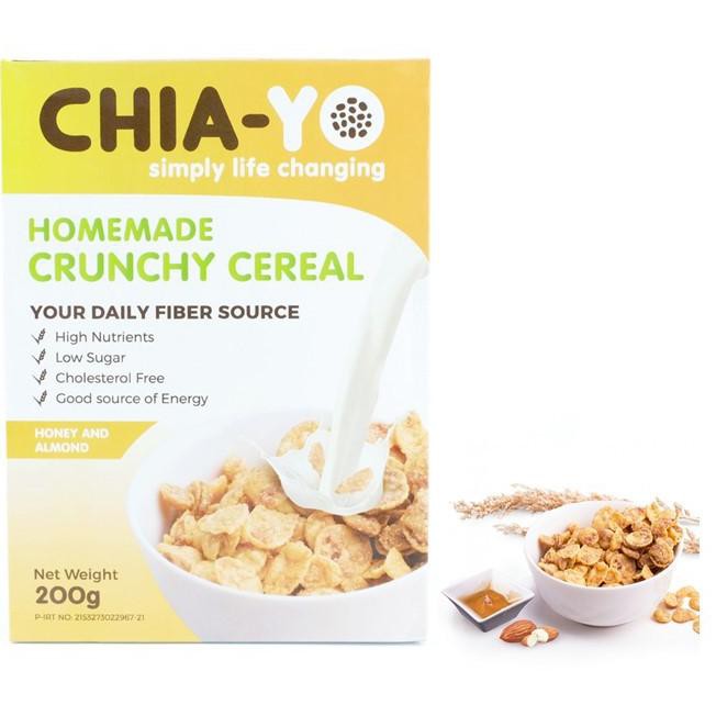 

[KODE BARANG 611] Chiayo Homemade Crunchy Cereal 200gr TERBARU..!!