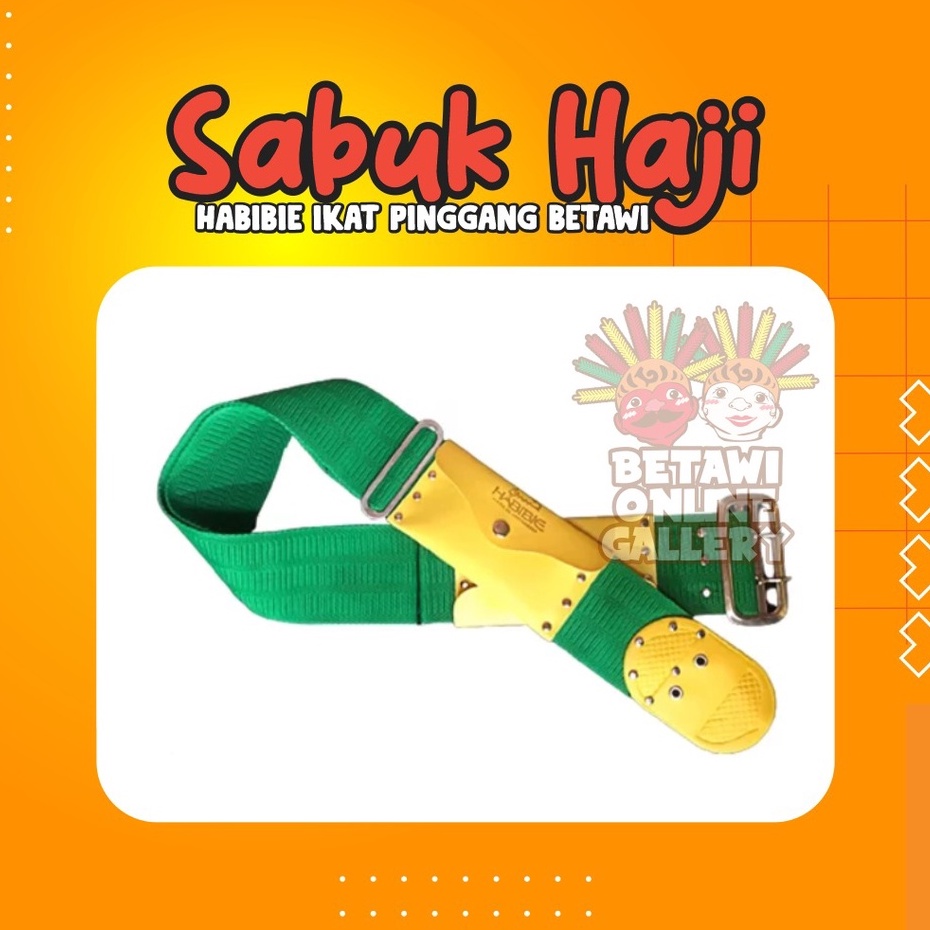 Ikat Pinggang / Sabuk / Gesper Haji Silat Betawi