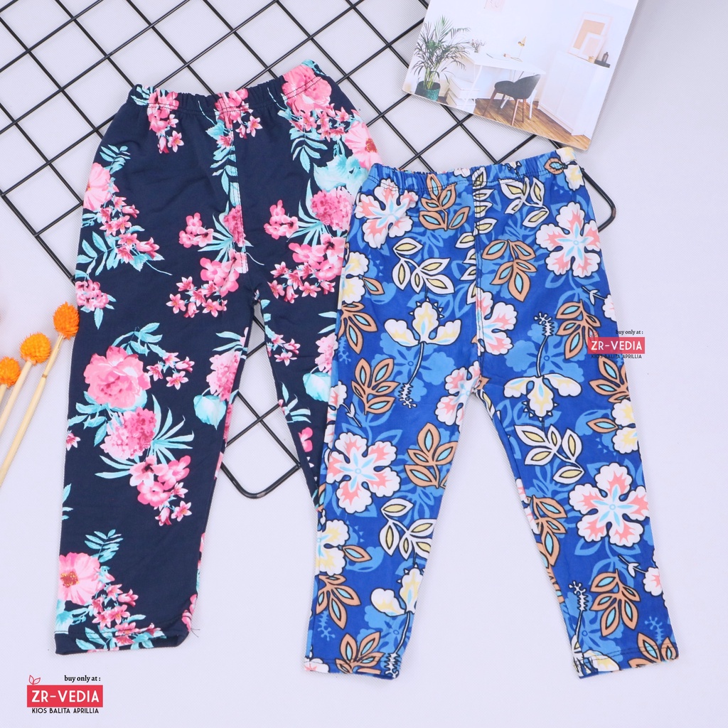 Legging Carlissa Size 1-2 Tahun / Celana Panjang Legging Pants Anak Perempuan - Grosir Murah Lucu kiosbalitaaprilia
