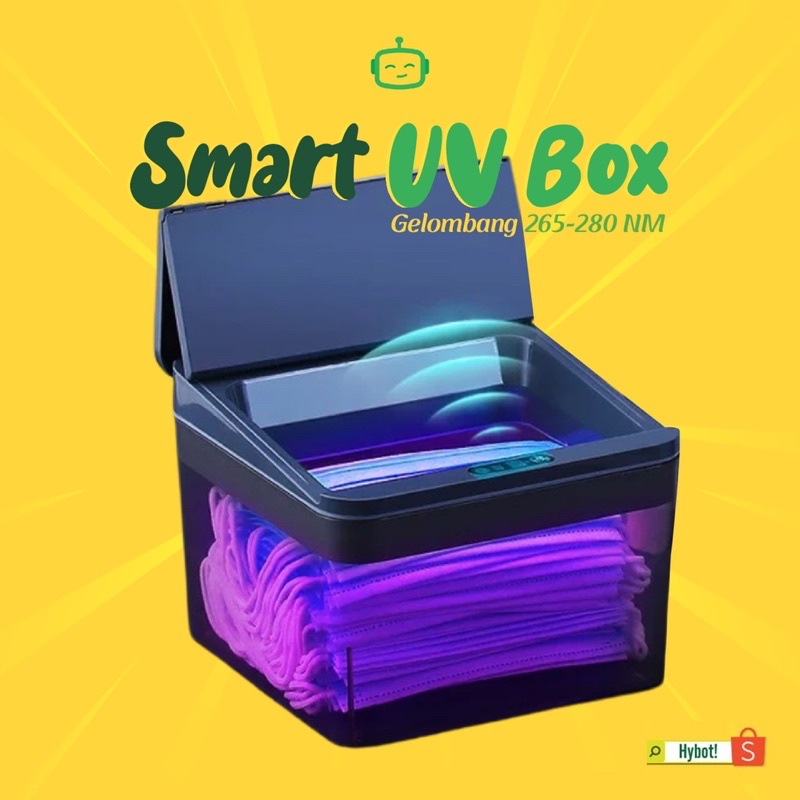 HYBOT - Kotak Sterilisasi/ UV Sterilizer Box UVC BOX / UV BOX STERILIZER / UVC STERILIZER BAG DISINF