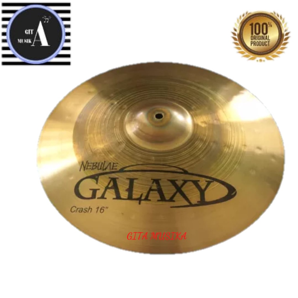 Cymbal Nebulae Galaxy Crash 16"