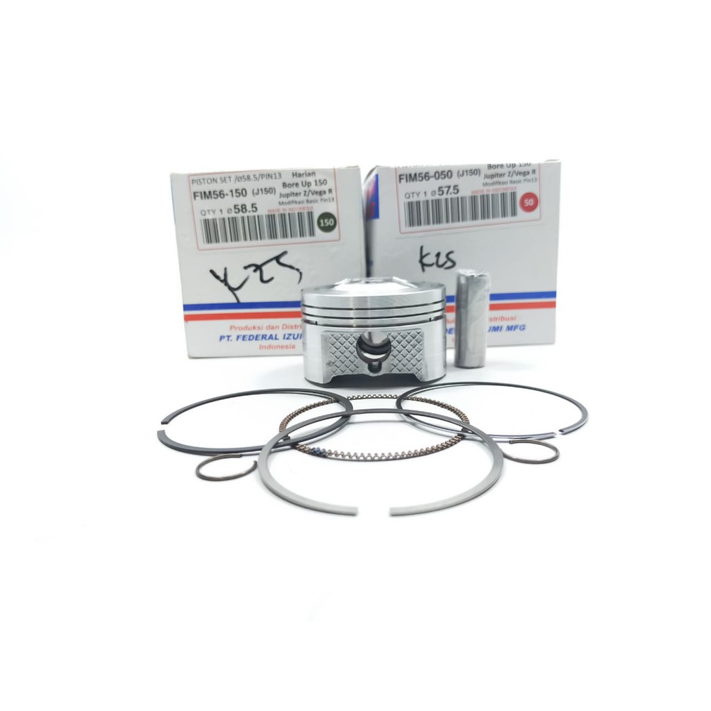 PISTON KIT FIM 56 JUPITER Z XXB 57 57.5 58 58.5 59 FIM56 PIN 13-1