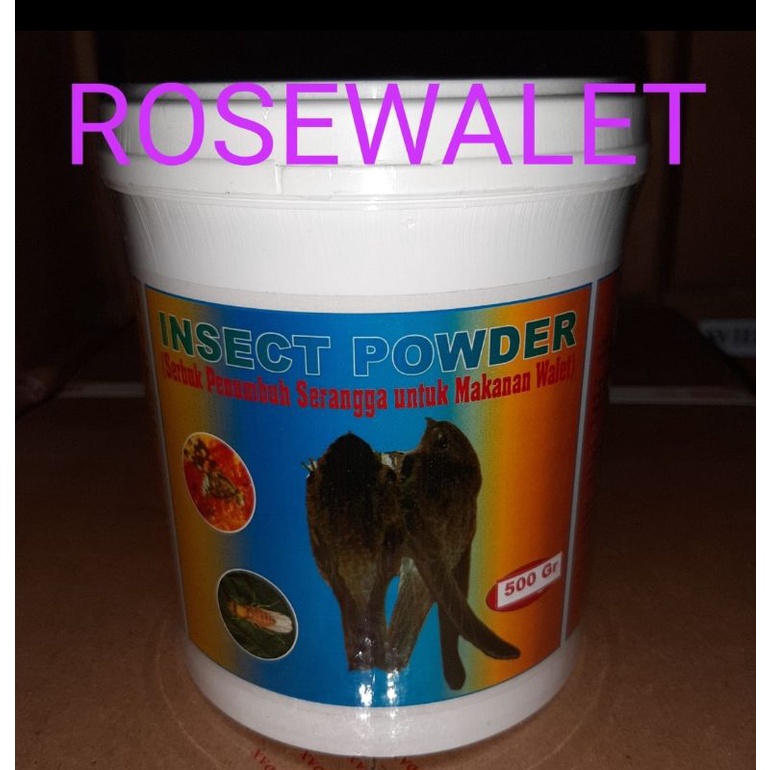 INSECT POWDER SERBUK PENUMBUH SERANGGA MAKANAN 500GR