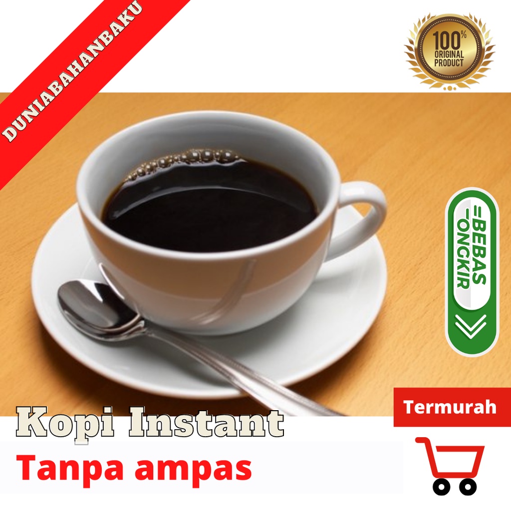 Kopi bubuk instant 500 GRAM / TANPA AMPAS instan mirip nescafe classic