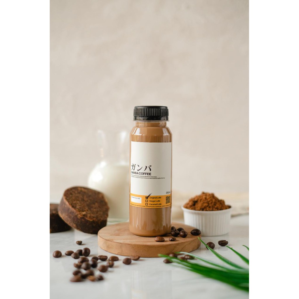 

Kopi Susu Gula Aren - Original Latte Palm Sugar Ganba Coffee 250ml