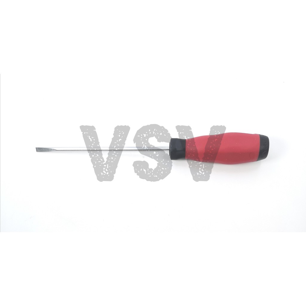 GESTAR Non Slip screwdriver (-)8x200mm Obeng gagang karet Obeng minus