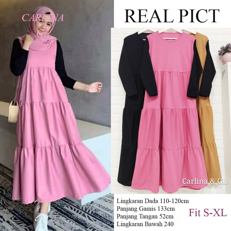 SAKURA DRESS GAMIS CARLINA