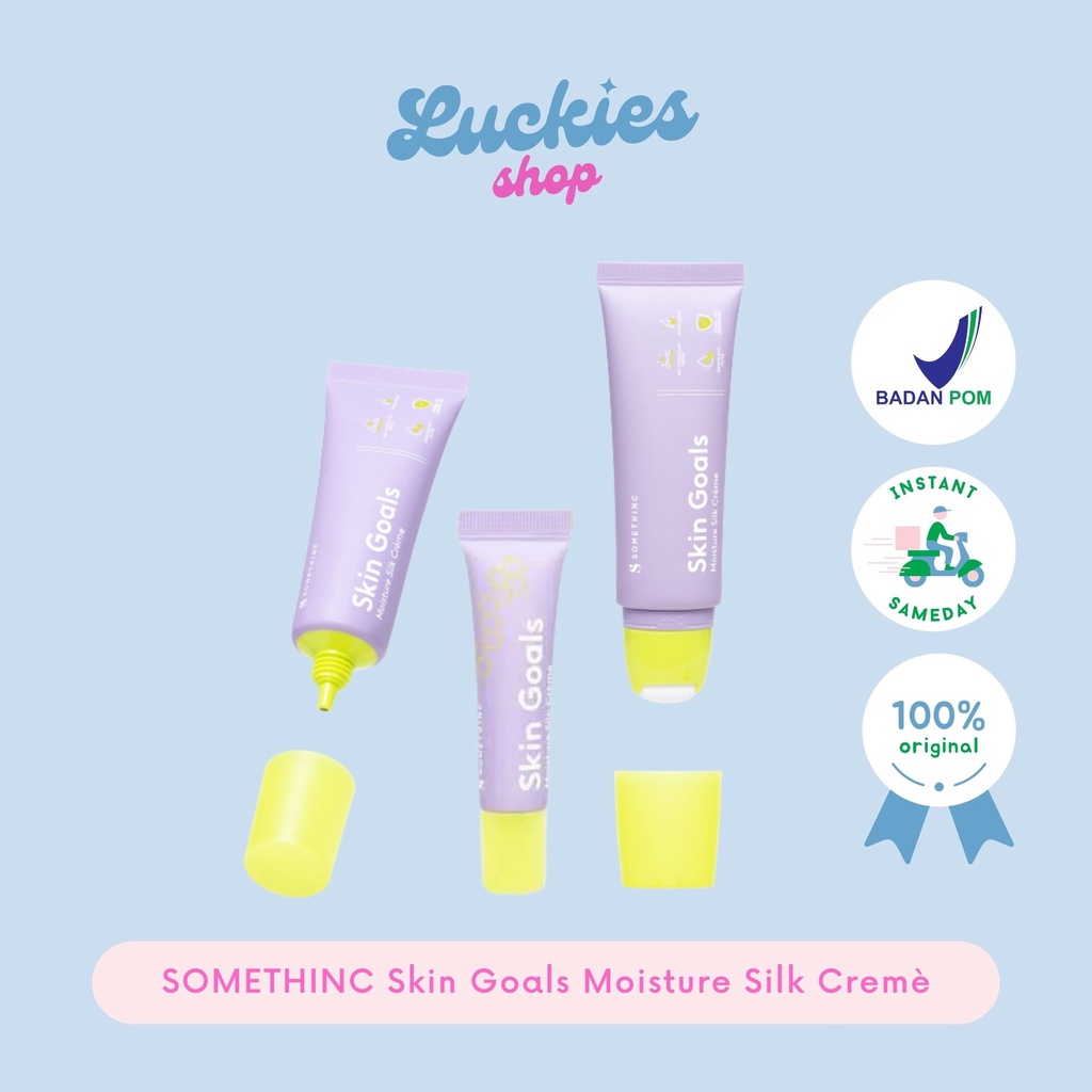 BPOM SOMETHINC SKIN GOALS Moisture Silk Cremè Pelembab Krim Wajah Skingoals