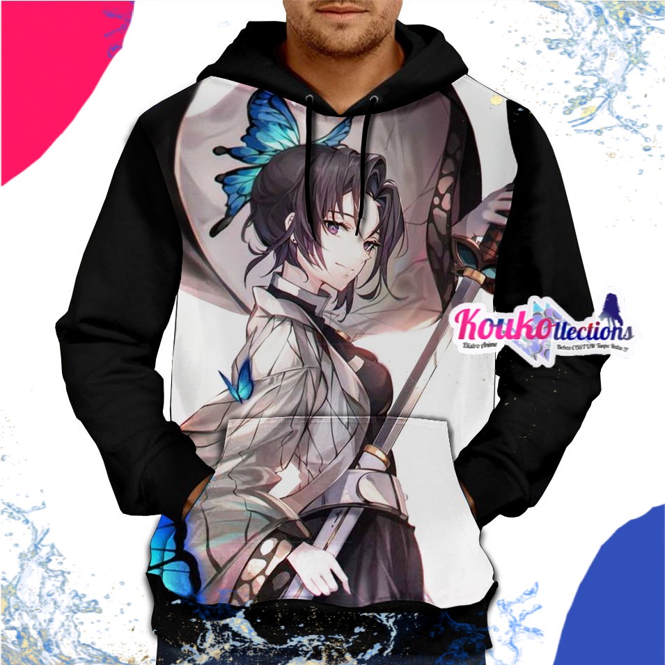 PROMO Jaket 3D Anime Shinobu Kocho Kimetsu No Yaiba