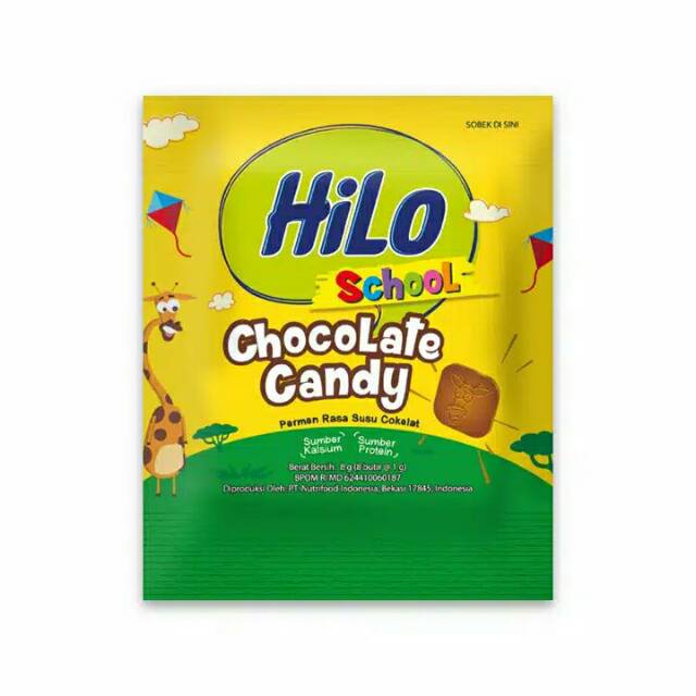 

HiLo School Chocolate Candy 10 Sachet