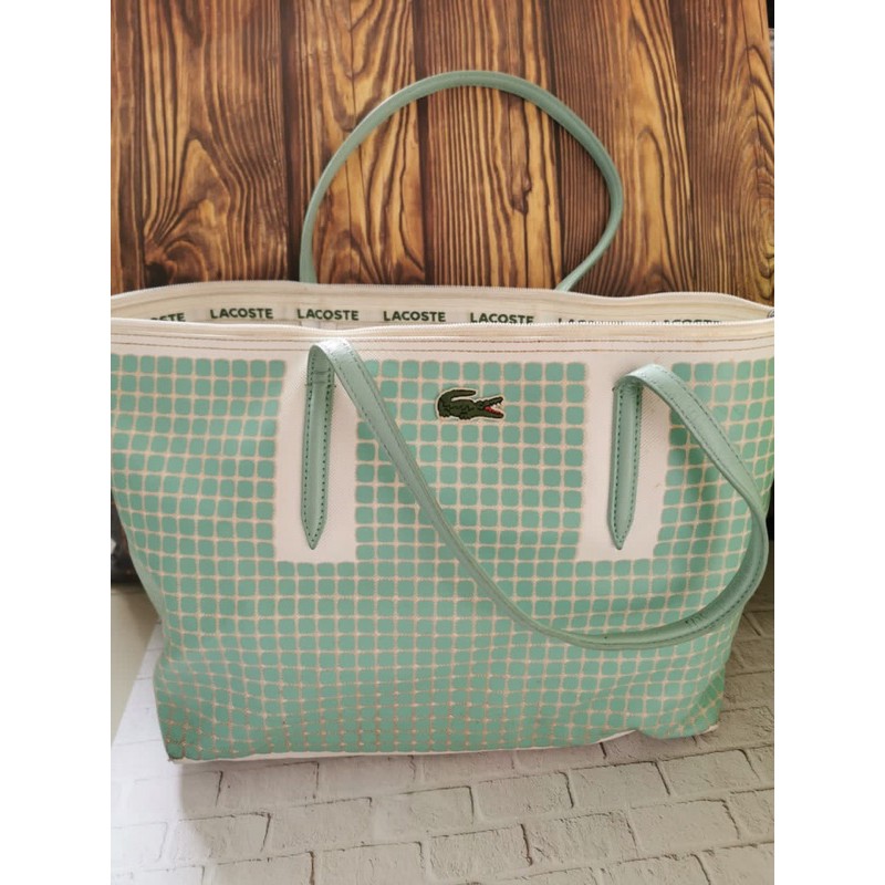 Lacoste tote bag original, tas second murah