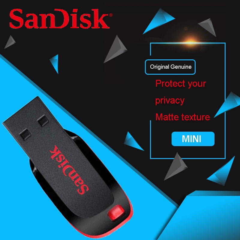 Sandisk CZ50 Flash Disk USB 2.0 Kapasitas 1TB 512GB 256GB 128GB