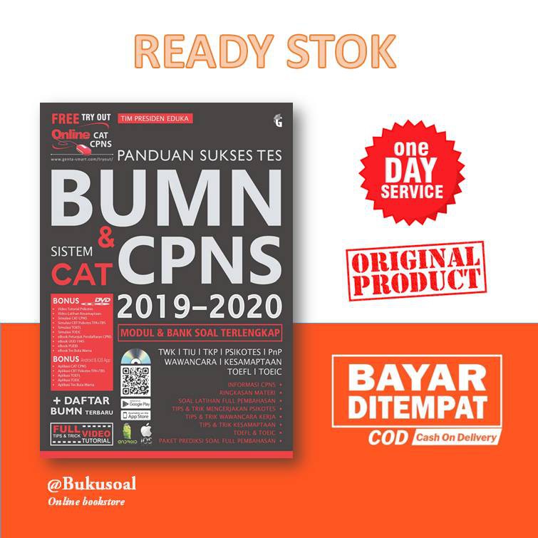 Buku Cpns Panduan Sukses Tes Bumn Cpns 2019 2020 Shopee Indonesia
