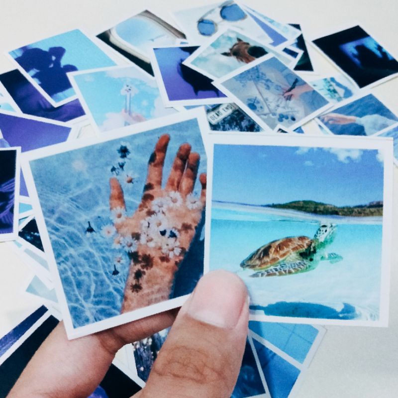 

blue stiker aesthetic freebies Tumblr