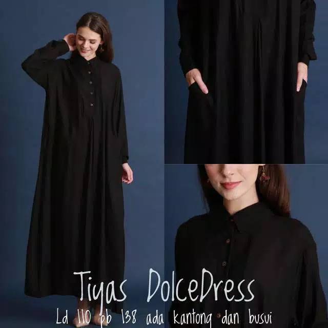 Dress ori by dolce tiyas busui /basic dress