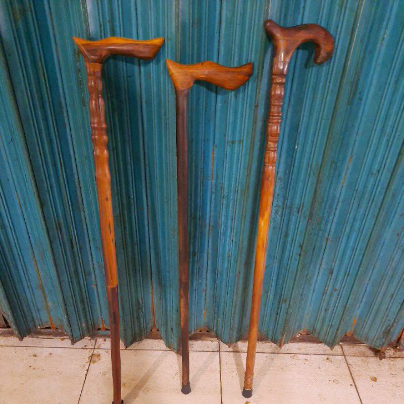 TONGKAT JALAN KAYU GAHARU ORI KALIMANTAN