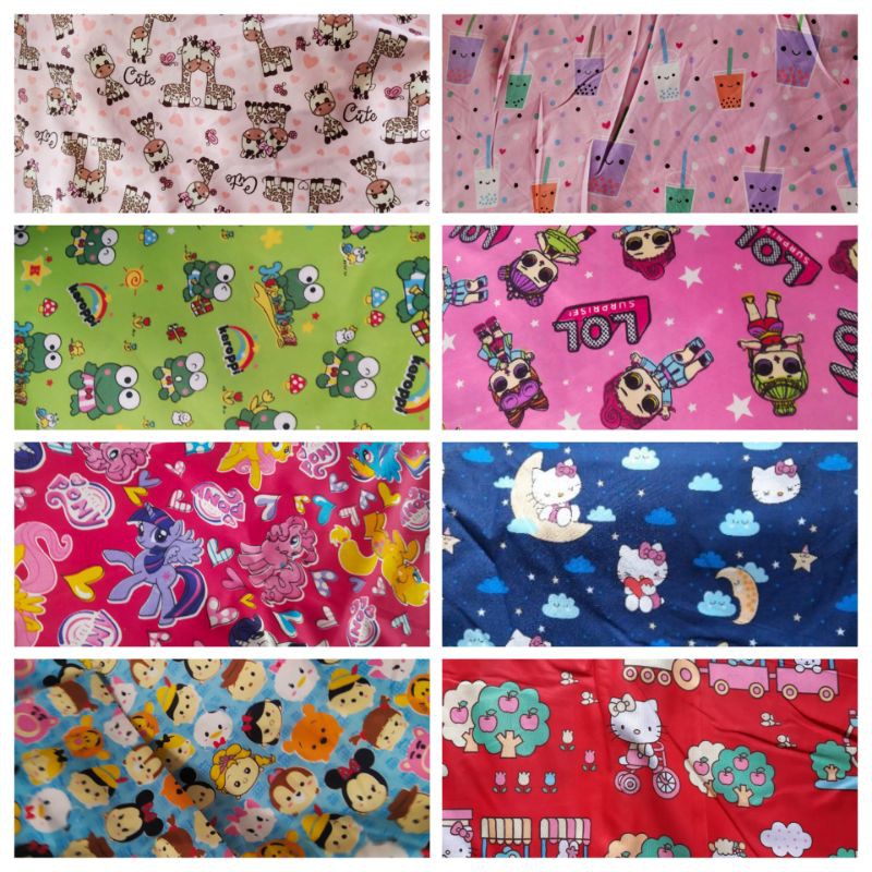 Harga Pabrik Kain Sprai Litle Pony Bahan Poly Micro/meter ywDZeJh31jZNO