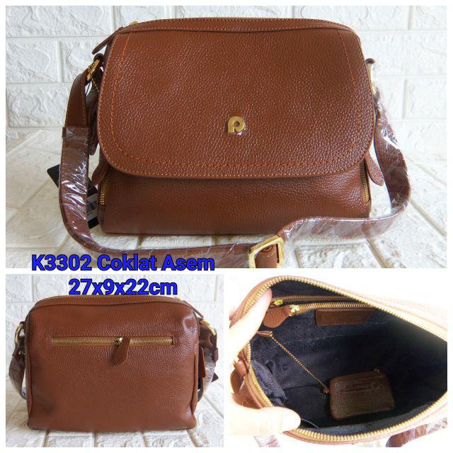 Tas Papillon Original Kode K3302 Kulit Asli | Tas Papilon Ori | Tas Selempang Wanita | Tas kondangan