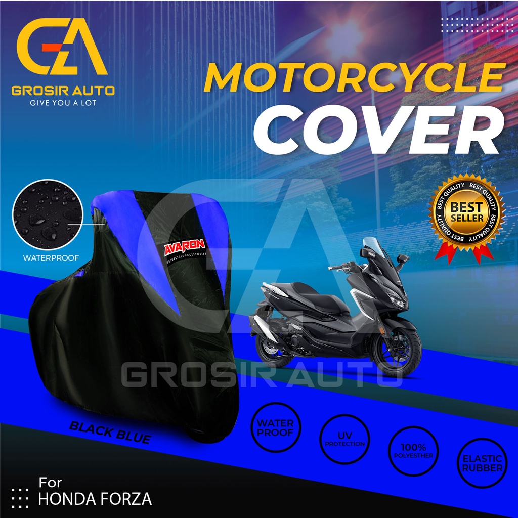 Sarung Motor AVARON FORZA Penutup Pelindung Body Cover Motor Warna Anti Air Merk Avaron