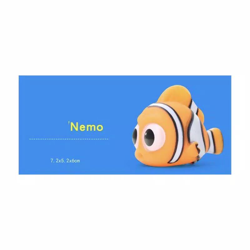 Mainan mandi anak bayi/mainan ikan air/mainan karet ikan nemo