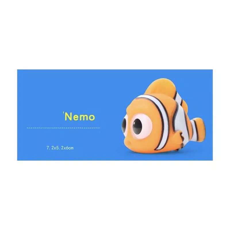 Mainan mandi anak bayi/mainan ikan air/mainan karet ikan nemo